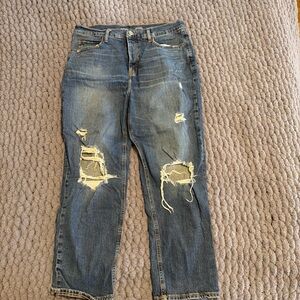 Old Navy High-Rise Blue Jeans